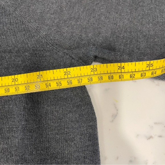 Christian LaCroix Charcoal Gray Merino Wool Pullover Sweater Mens Size CL NWT - Picture 5 of 6